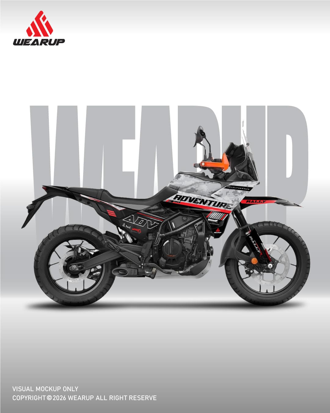 KTM ADVENTURE GEN 2 CONQUEROR GRAPHICS STICKER KIT